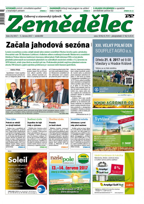 Zemědělec 23 / 2017