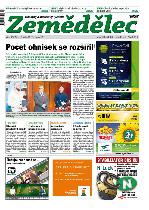 Zemědělec 3 / 2017