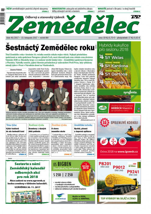 Zemědělec 46 / 2017