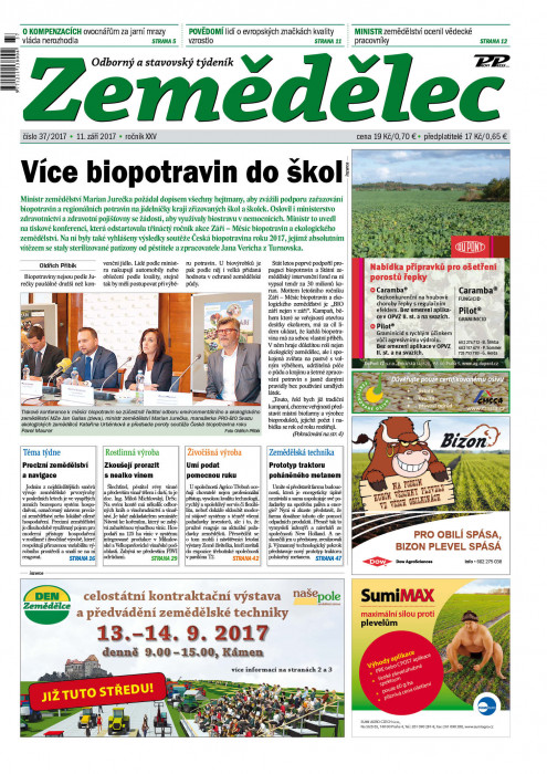 Zemědělec 37 / 2017
