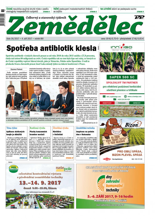 Zemědělec 36 / 2017